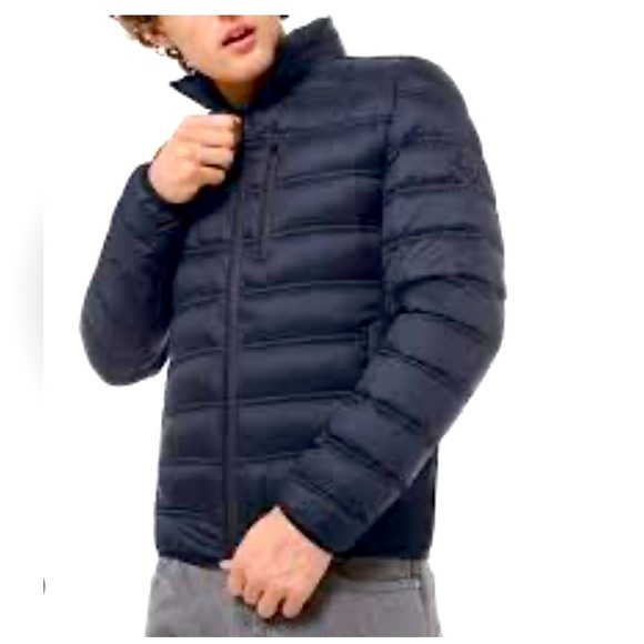 Michael Kors Packable down filled puffer bomber jacket, Mens size medium - Picture 2 of 16